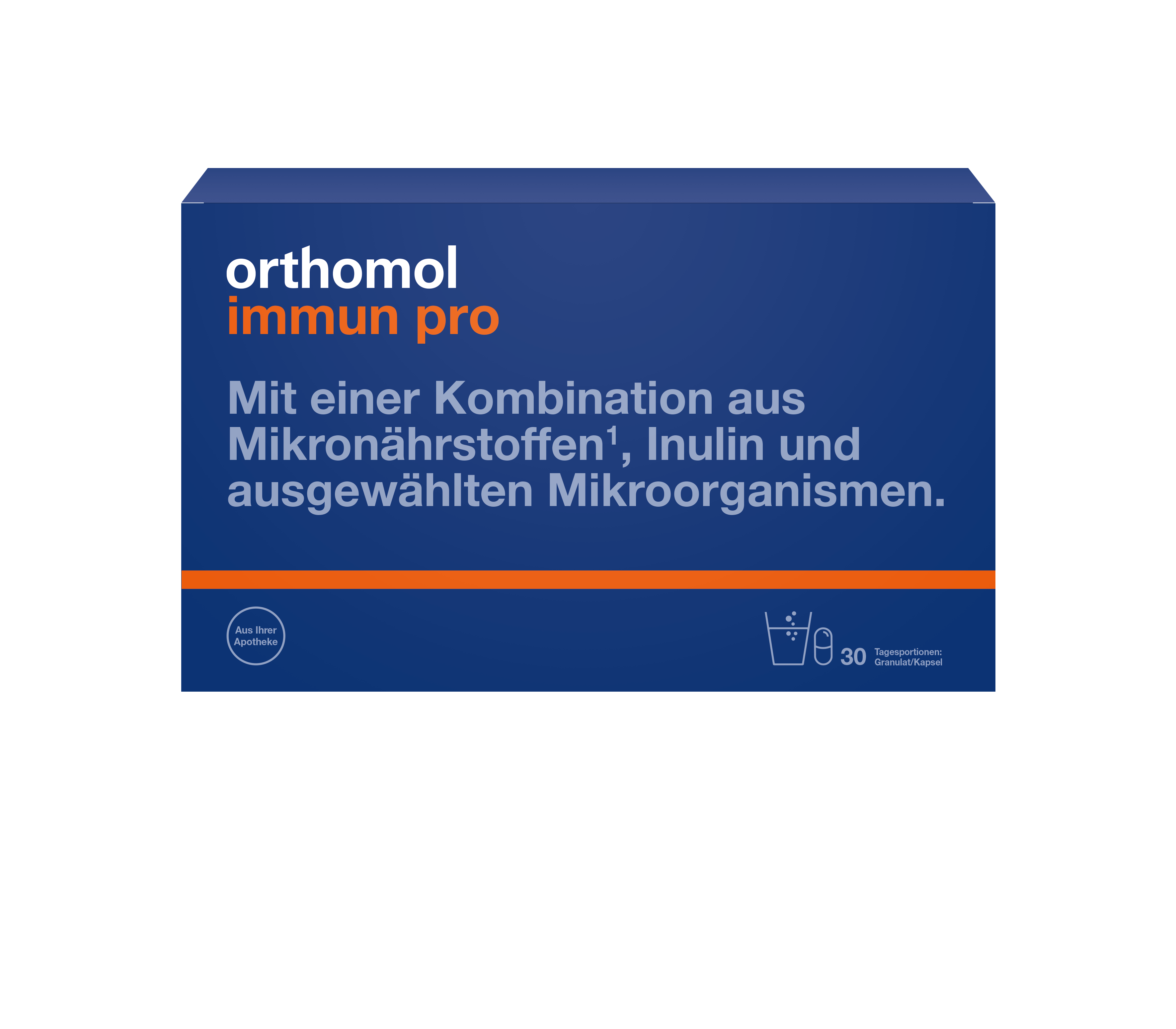 ORTHOMOL Immun pro Granulat/Kapseln Kombipack.